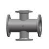 Cruz toda flangeada