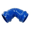 Curvatura dupla UPVC de 90&deg; com forro liso