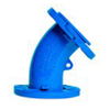 Flange Duplo Solto Curvatura de 45&deg;