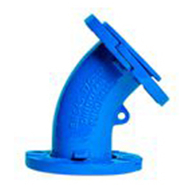 Flange Duplo Solto Curvatura de 45&deg;